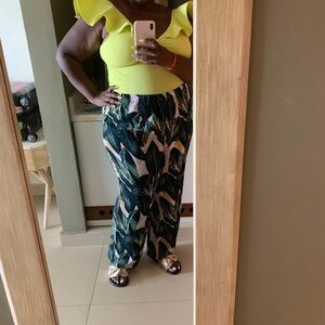 Beautiful bright vacation bathing suit.